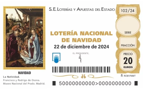 西班牙圣诞大胖子彩票Lotería de Navidad El gordo 2024：规则、奖金及购票指南 (附:在线查询中奖号码)