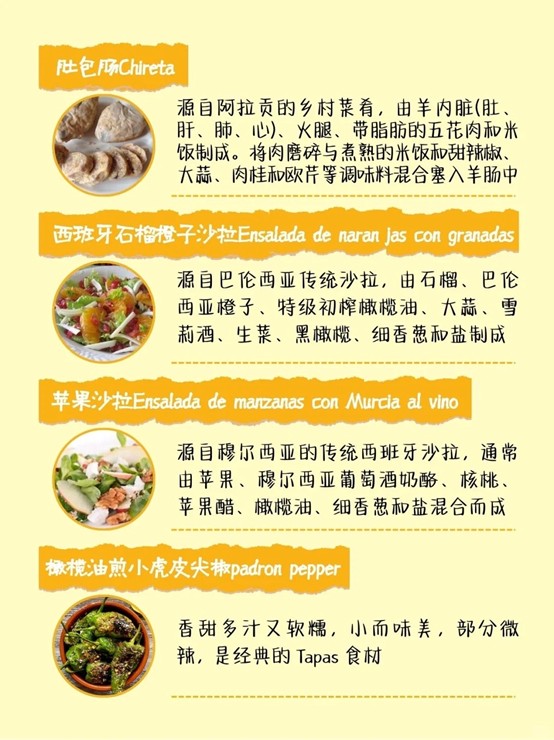 西班牙Tapas大全‼️48种一口沦陷