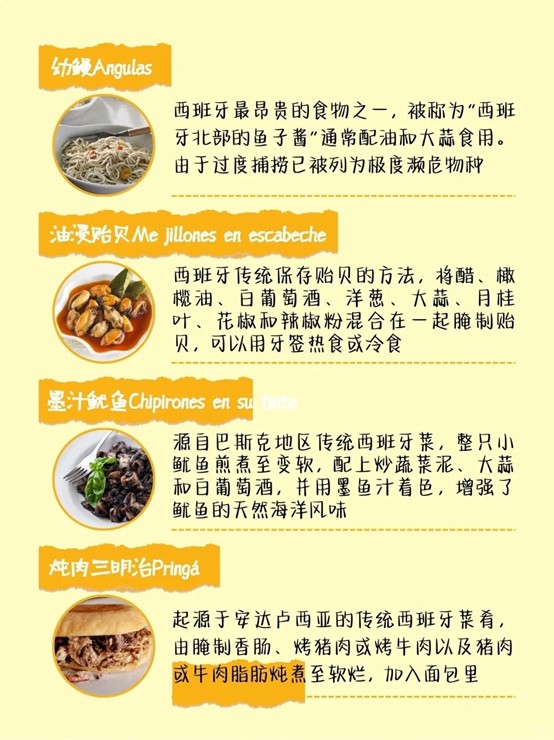 西班牙Tapas大全‼️48种一口沦陷