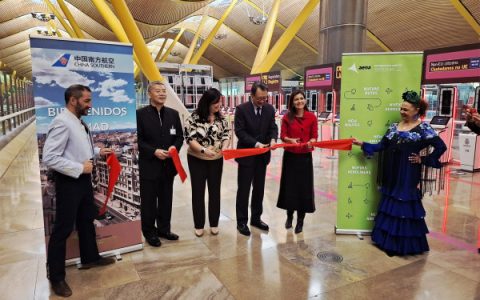 中国南方航空首航西班牙，马德里新增广州直飞航线