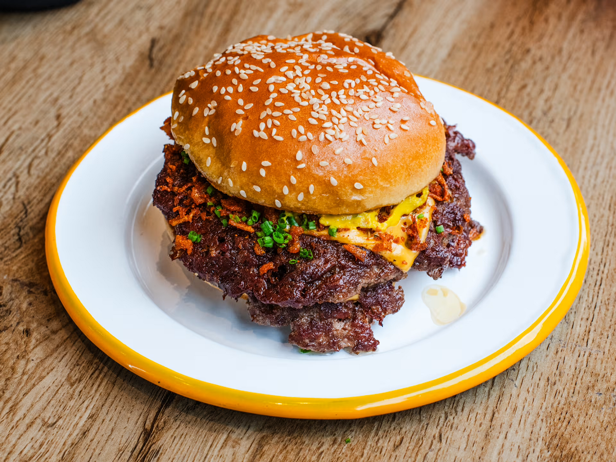 No Drama, 双层芝士汉堡, 图片来源: Aleksandra Boruch